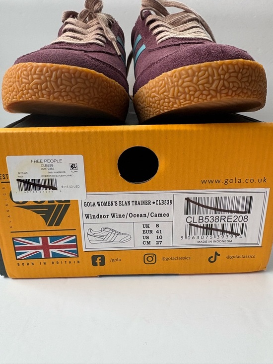 NWT Free People Gola Elan Sneakers Size 10 Women’s - Picture 4 of 15